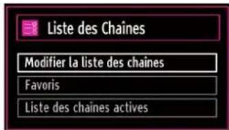 TECHWOOD TKR26B62N - Gestion des chaînes : Listes des chaînes - 1