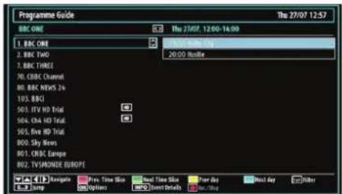 TECHWOOD TKR26B62N - Viewing Electronic Programme Guide (EPG) - 2