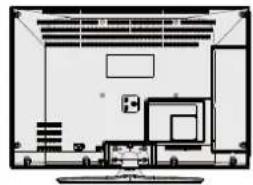 TECHWOOD TKR26B62N - LCD TV and Operating Buttons - 2