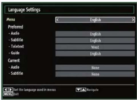 TECHWOOD TKR26B62N - Confi guring Language Preferences - 1