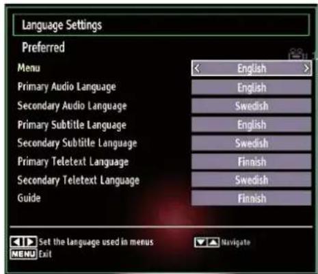 TECHWOOD TKR26B62N - Language Settings - 1