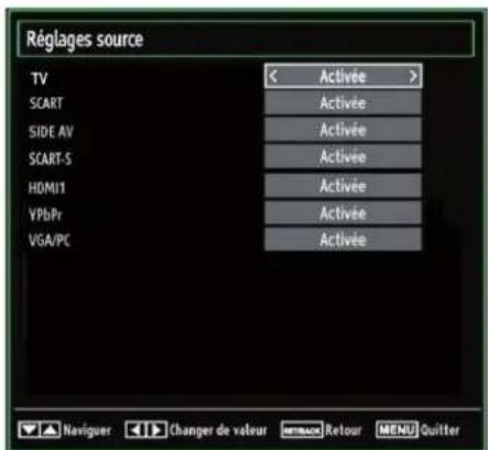 TECHWOOD TKR26B62N - Confi guration des parametes source - 1