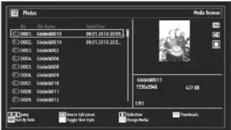 TECHWOOD TDVE19TN11 - Viewing Photos via USB - 1