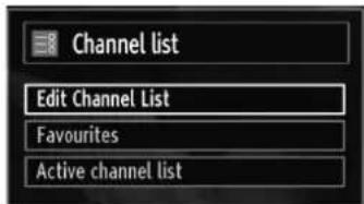 TECHWOOD TDVE19TN11 - Managing Stations: Channel List - 1
