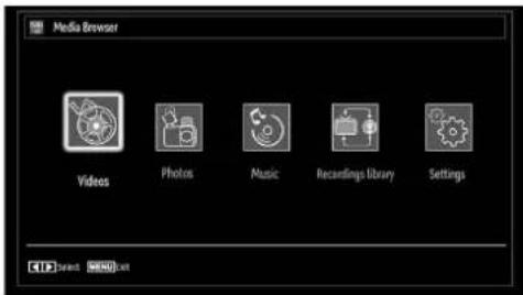 TECHWOOD TDVE19TN11 - Media Playback Using Media Browser - 1