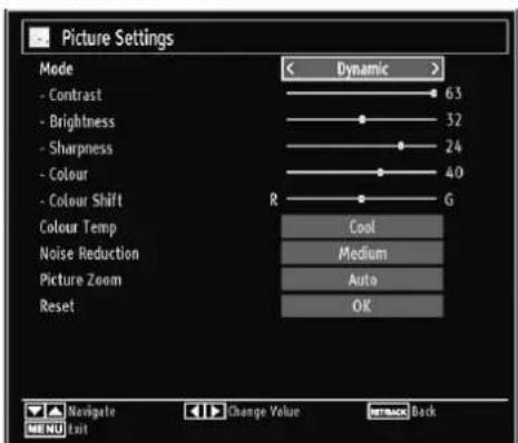 TECHWOOD TDVE19TN11 - Configuring Picture Settings - 1