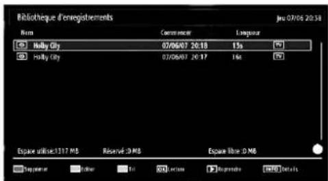 TECHWOOD TDVE19TN11 - Bibliothèque des enregistements - 1