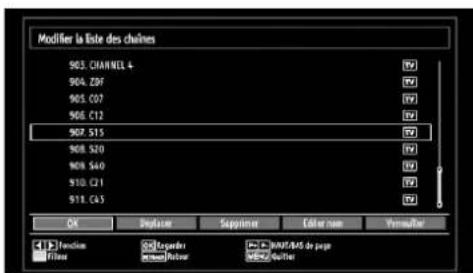 TECHWOOD TDVE19TN11 - Gestion des chaînes : Listedes Châines - 2