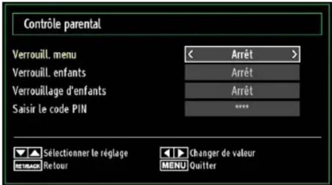 TECHWOOD TD32HDTN12 - Contrôle parental - 2
