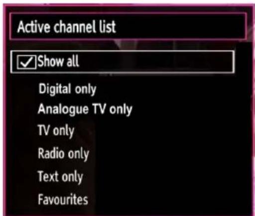 TECHWOOD TD32HDTN12 - Managing Stations: Sorting Channel List - 1