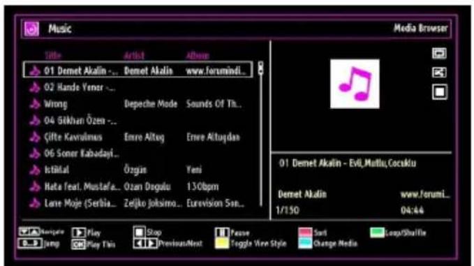 TECHWOOD TD32HDTN12 - Playing Music via USB - 1