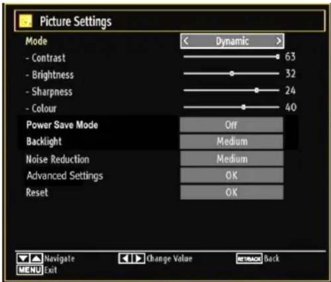 TECHWOOD TD32HDTN12 - Configuring Picture Settings - 1