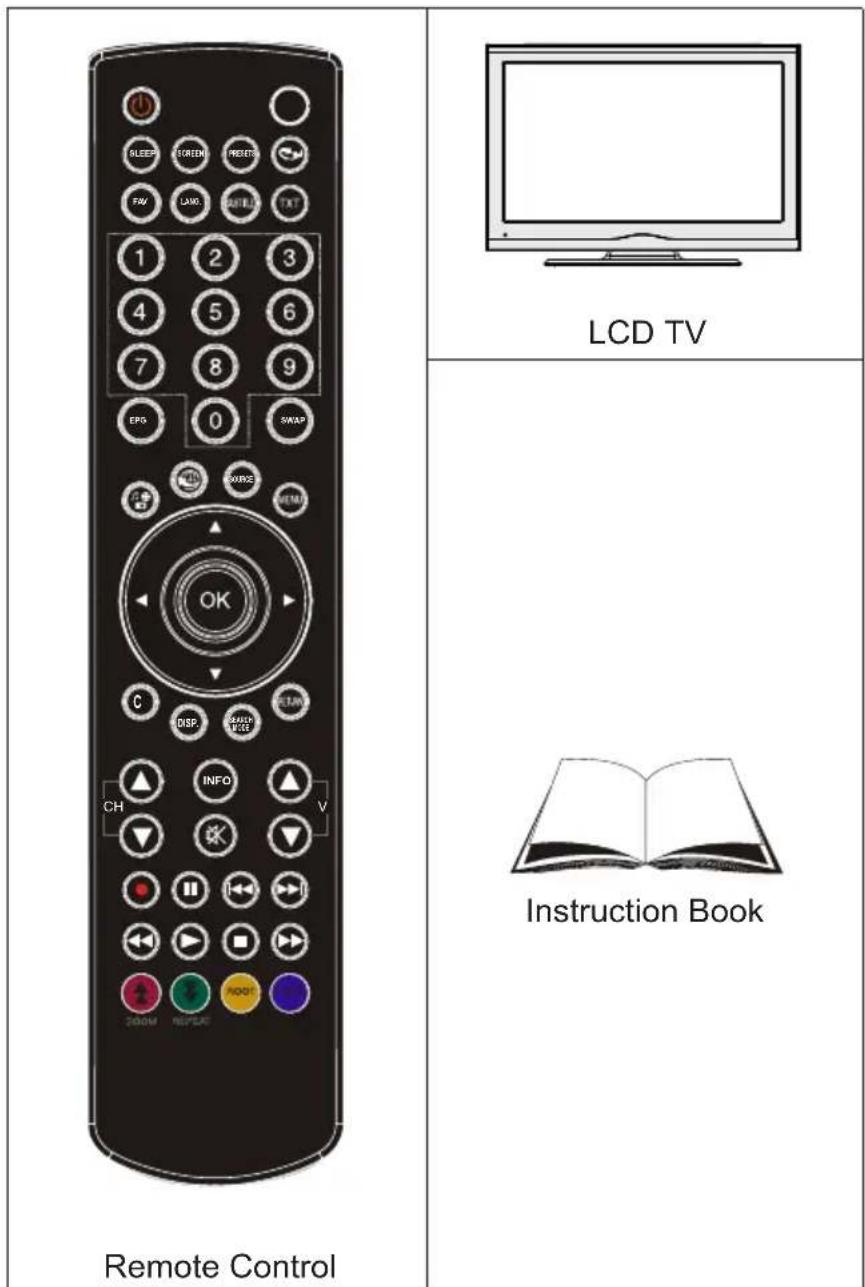 TECHWOOD TD32HDTN12 - Package Contents - 1