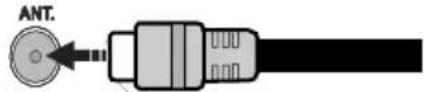 TECHWOOD TC32189BMSLED - Antenna/Cable Connection - 1