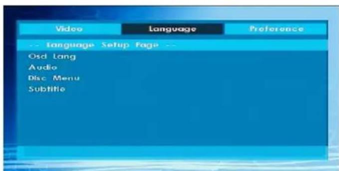 TECHWOOD CL24ITM12FDVX - Language Setup - 1