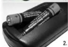 TECHWOOD CL24ITM12FDVX - Inserting Batteries - 3