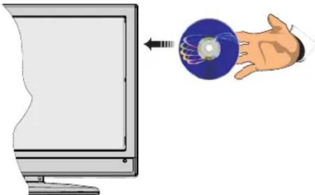 TECHWOOD CL24ITM12FDVX - How to Watch a DVD - 1