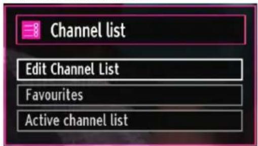 TECHWOOD CL24ITM12FDVX - Managing Stations: Channel List - 1