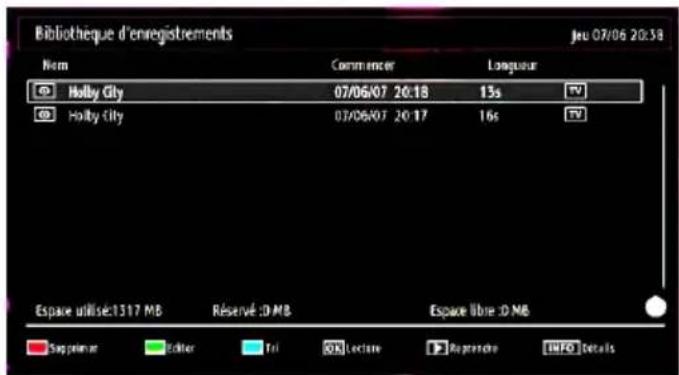 TECHWOOD CL24ITM12FDVX - Regarder les programmes enregistrés - 1