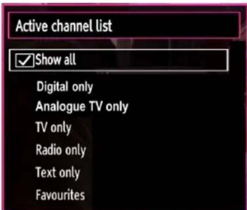 TECHWOOD CL24ITM12FDVX - Managing Stations: Sorting Channel List - 1