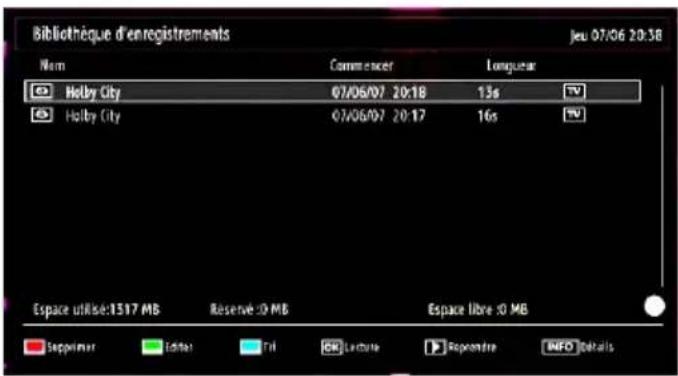 TECHWOOD CL24ITM12FDVX - Bibliothèque des enregistements - 1