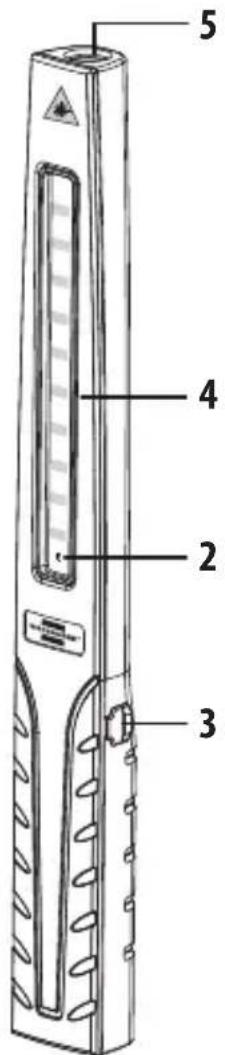 BRENNENSTUHL HL 0400 A - APERC, u des éléments de commande : - 1