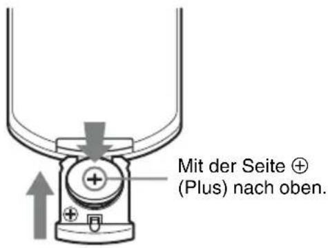 SONY VPLEX276 - Einsetzen der Batterien - 2