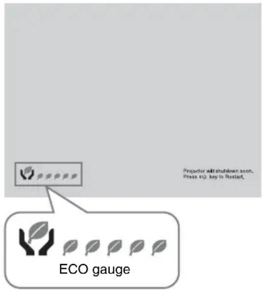 SONY VPLEX276 - ECO gauge - 1