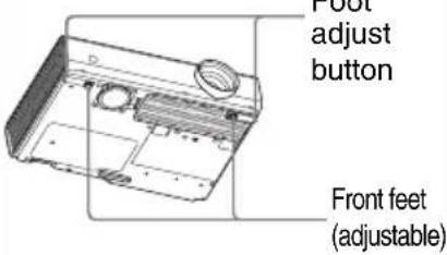 SONY VPLEX226 - Adjusting the Projected image - 6