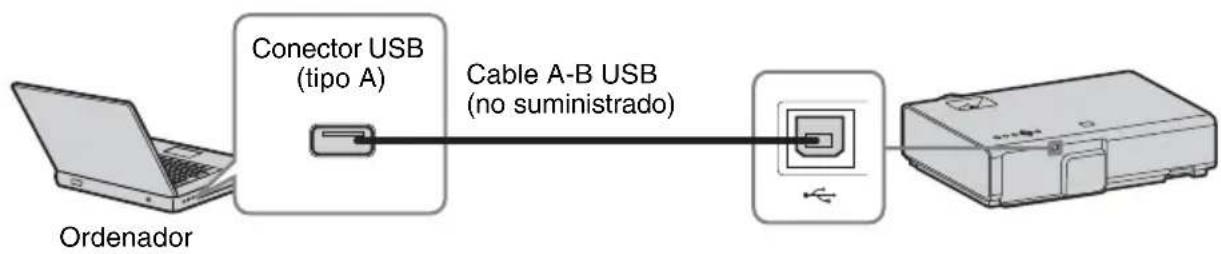SONY VPLEX226 - Conector USB (tipo B) () - 1