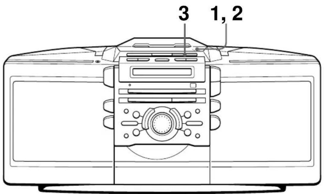 SONY ZSD55 - Lecture d'une cassette - 1