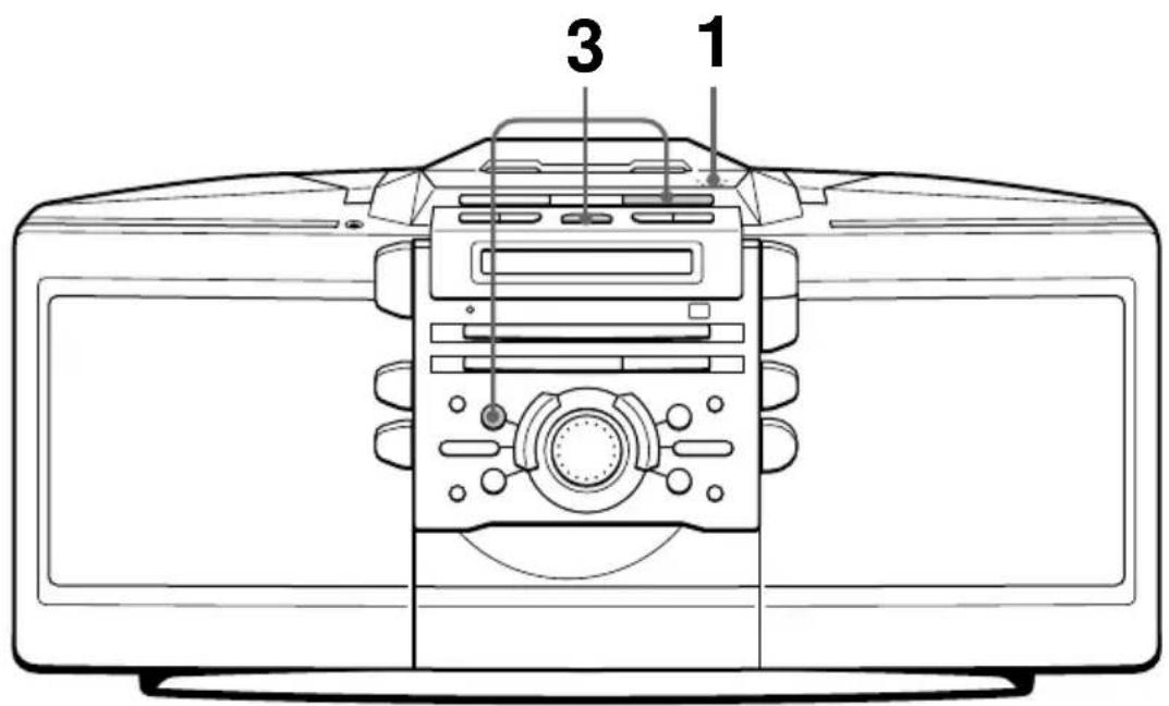 SONY ZSD55 - Aufnahme auf eine Kassette - 1