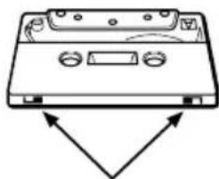 SONY ZSD55 - Remarques sur les cassettes - 2