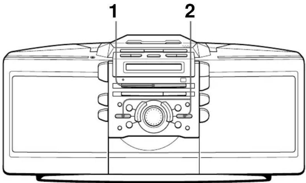 SONY ZSD55 - Écoute de la radio - 1