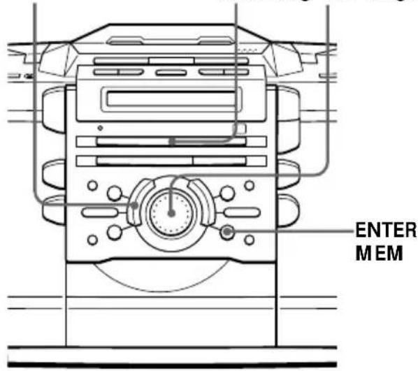 SONY ZSD55 - Speichern von Radiosendern - 1