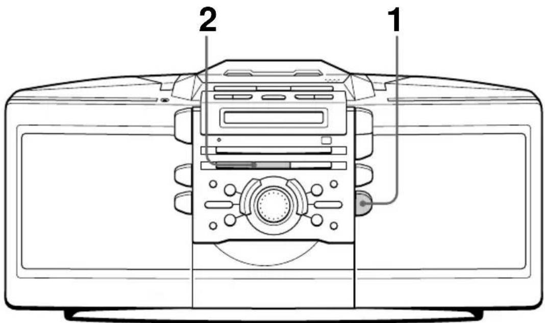 SONY ZSD55 - Lecture d'un CD - 1