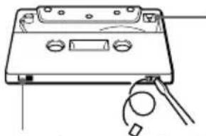 SONY ZSD55 - Remarques sur les cassettes - 1