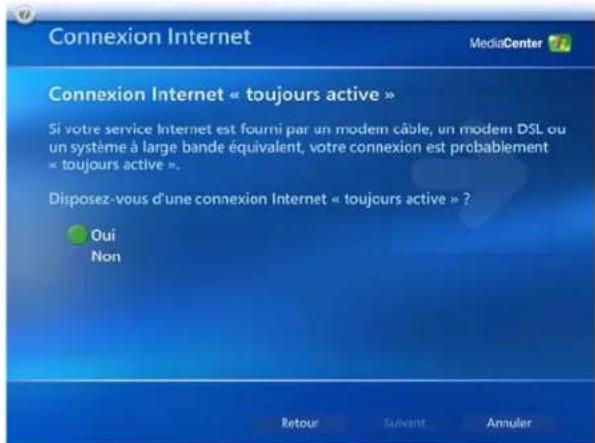 SONY Vaio VGXXL100 - Configuration de la connexion Internet - 1