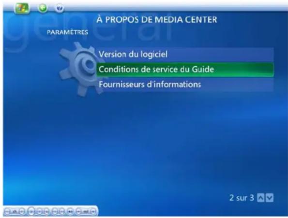 SONY Vaio VGXXL100 - A propos de Media Center - 1