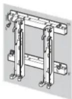 SONY SUWL500 - Instale o Suporte de Montagem na Parede com segurarca靼ando as indentacoes destemanual de instruções. - 1