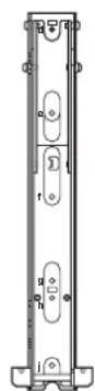 SONY SUWL500 - Csavarok helye - 2