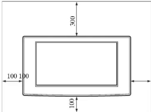 SONY SUWL500 - S ohledem na tabulku Rozmérù pro instalaci televizoru na strana 12 si zvolte misto pro instalaci. - 1