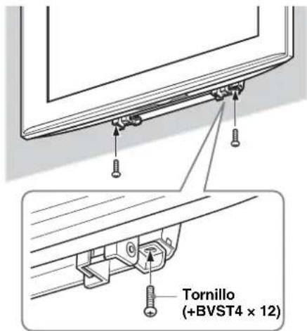 SONY SUWL500 - Fijefirmamente el televisor y el soporte base mediate los dos tornillos suministrados (+BVST4× 12) - 1