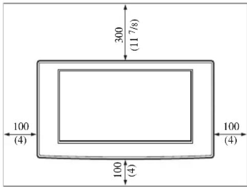 SONY SUWL500 - Referring to the TV installation dimensions table on page 12, decide on the installation location. - 1