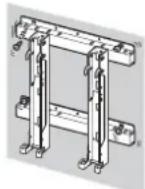 SONY SUWL500 - Veillez à installer le support de fixation murale solidement en suivant les instructions de ce mode d'emploi. - 1