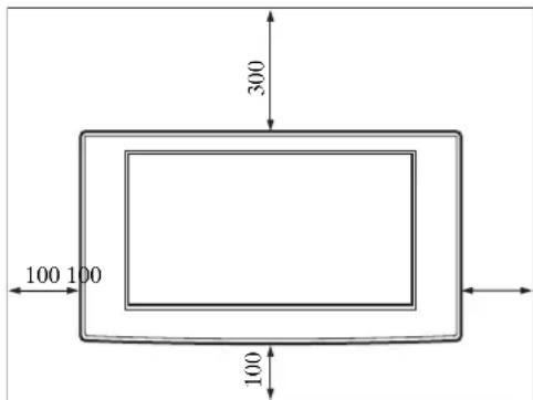 SONY SUWL500 - Consultaţi tabel cu dimensiunile recomandate pentru montarea televizorului de la pagina网页 13, alegeţi locaţia de instalare. - 1
