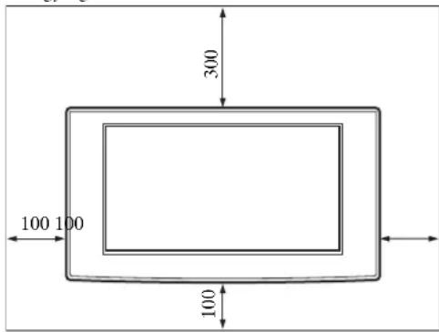 SONY SUWL500 - A 12. oldal a televiziokészülék felszerelésére vonatkozó mérettablázata alapján valassza ki a felszereléshez megfelelo helyet. - 1