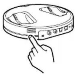 SONY MDRRF5000 - Press and hold TUNE/ID SET on the transmitter and that on the headphones at the same time for more than 3 seconds. - 1