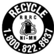 SONY MDRRF5000 - RECYCLAGE DES ACCUMULATEURS À HYDRURE MÉTALLIQUE DE NICKEL - 1