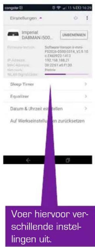 Imperial DABMAN i300 CD - BEDIENING VIA APP UNDOK - 2